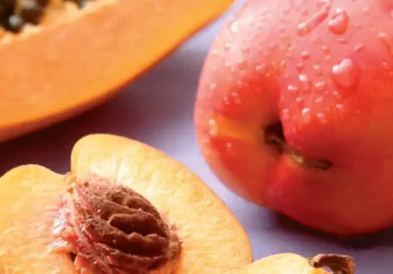 Fresh stone fruit and apples, natural sources of malic acid