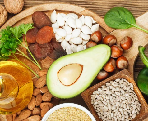 Nuts, seeds and avocado — dietary sources of the amino acid L-arginine