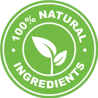 100% natural ingredients